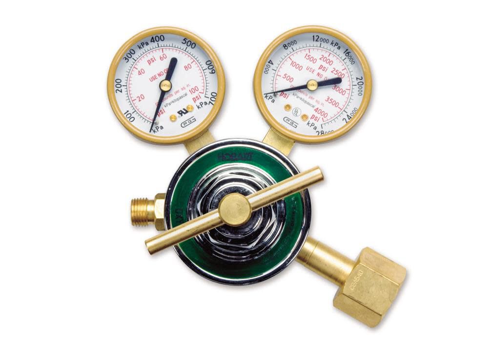 CGA-540 Medium Duty Oxygen Regulator & Gauges 770503