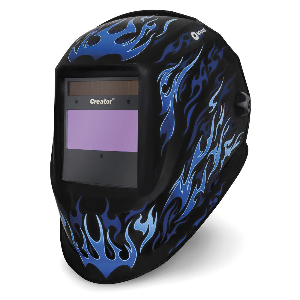 Creator Series Auto-Darkening Welding Helmet, Fire & Ice 771016