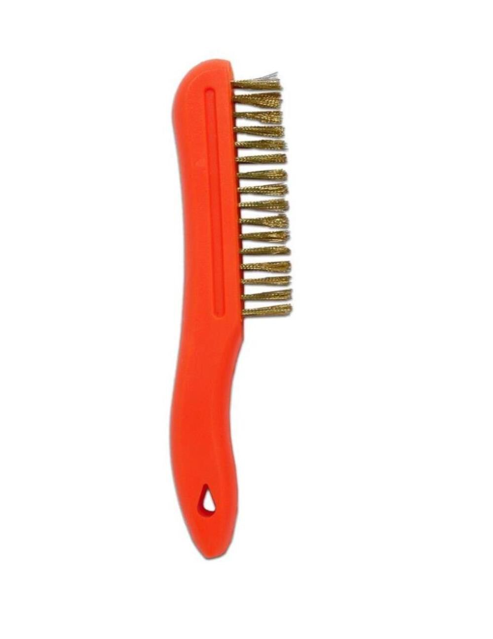 Shoe Handled Brass Wire Brush 770103