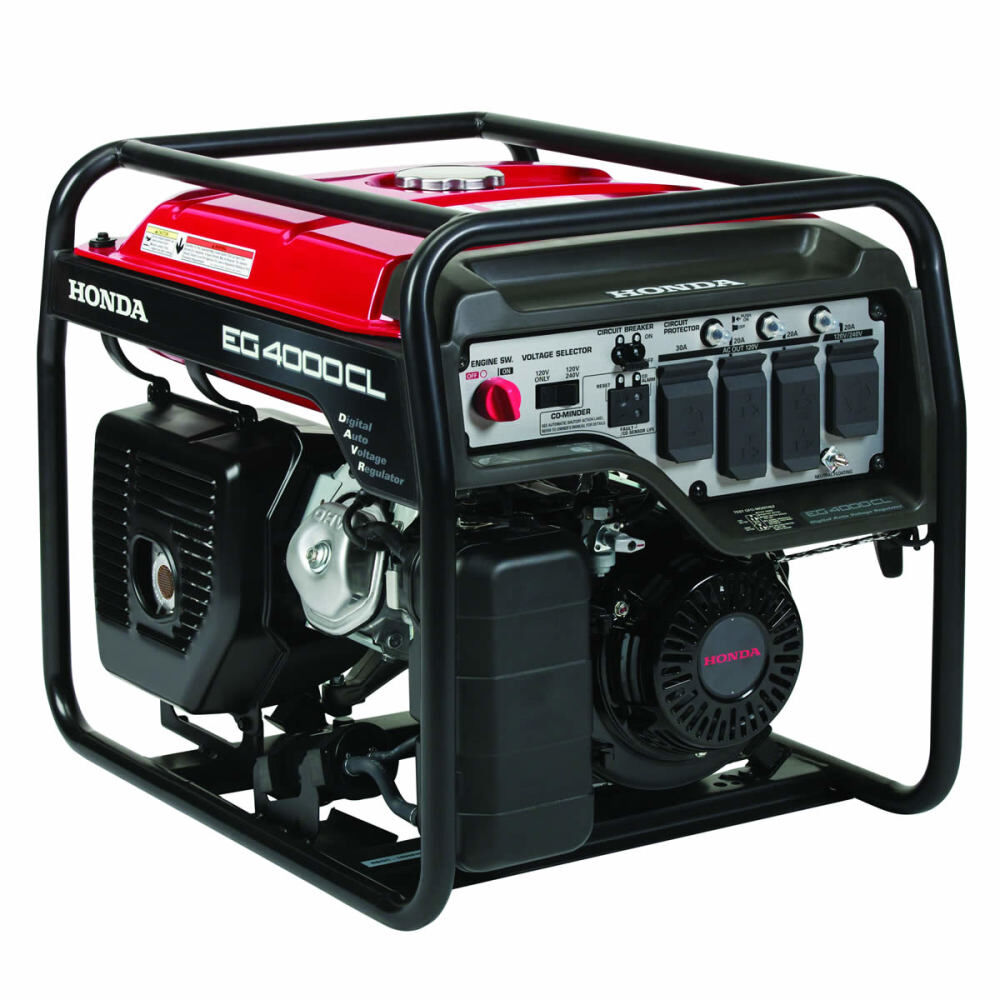 Generator Gas Portable 270cc 4000W with CO Minder EG4000CLAN