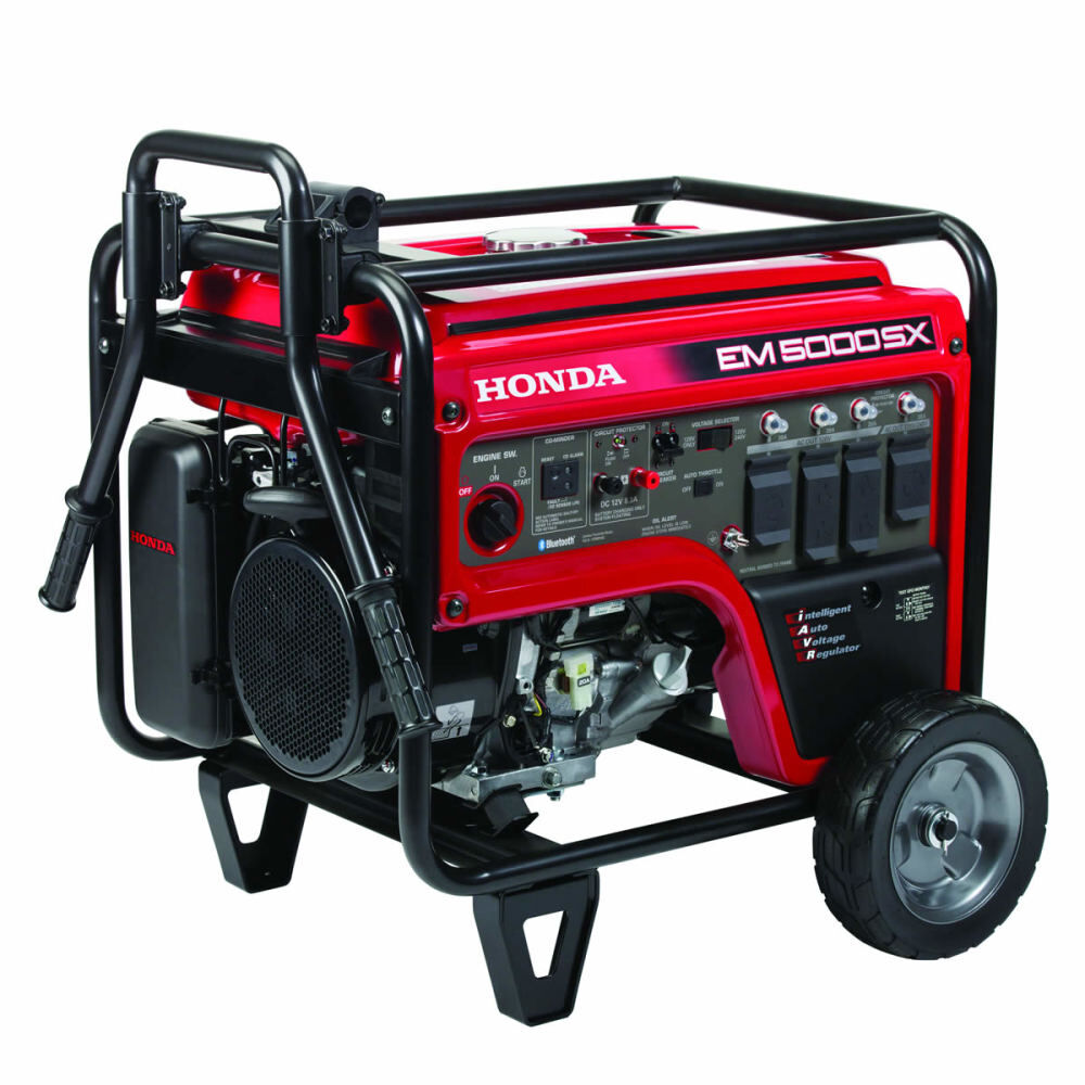 Generator Gas Portable 389cc 5000W with CO Minder EM5000SXK3AN