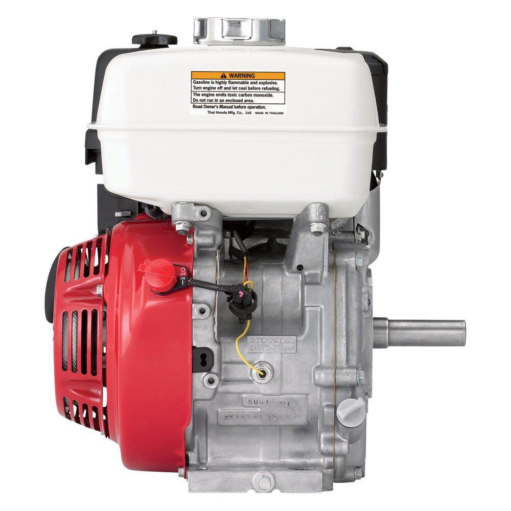 Horizontal OHV Engine with Electric Start 270cc GX Series 1in. x 3 31/64in. Shaft GX270UT2QAE2