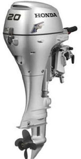 Marine 20 HP Portable Electric Start Outboard Motor BF20D3LHT