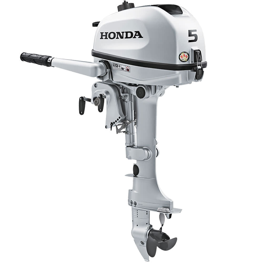 Marine Outboard Motor 5HP with Tiller Handle 15in Shaft BF5DHSHNA