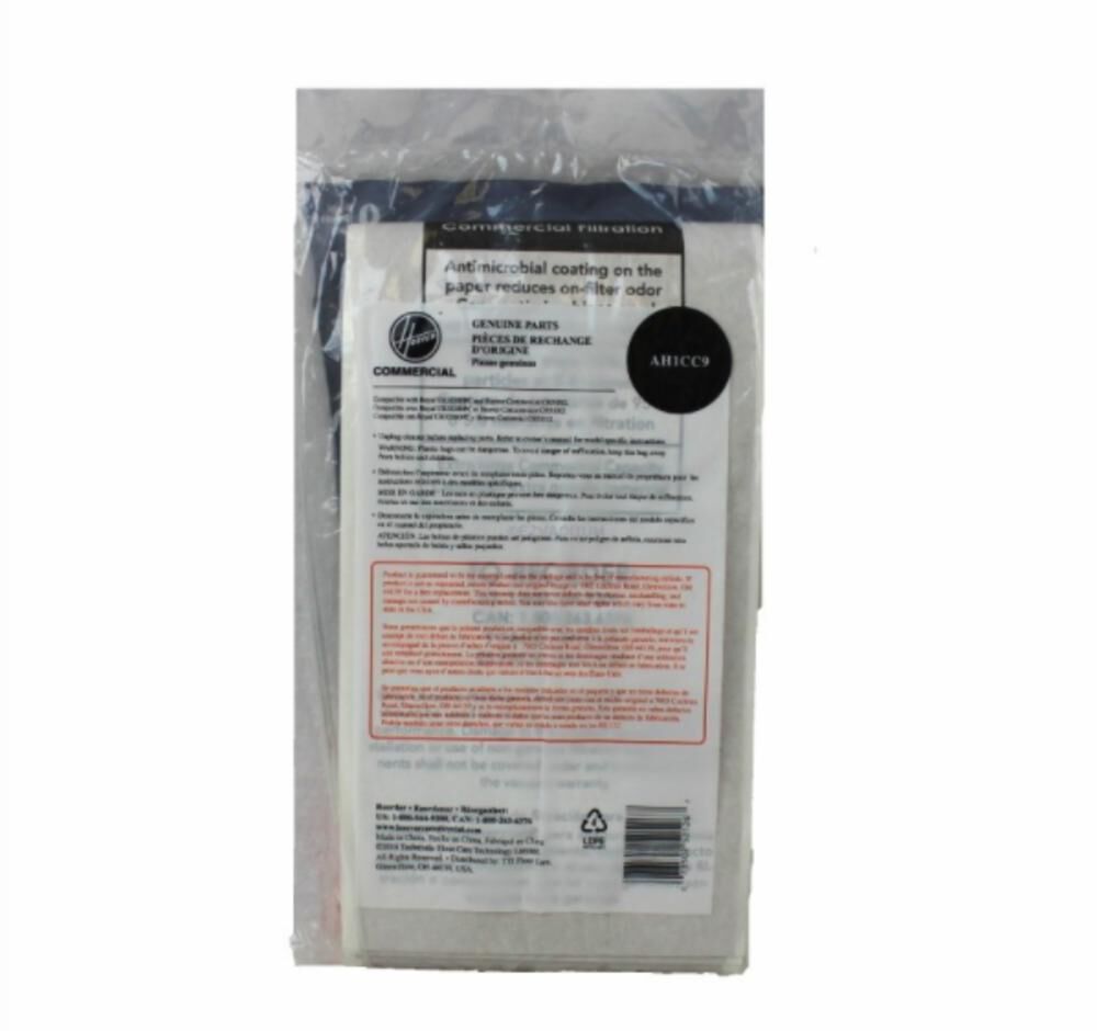 Royal Commercial Vacuum Cleaner Bags 25 Bags AH1CC25