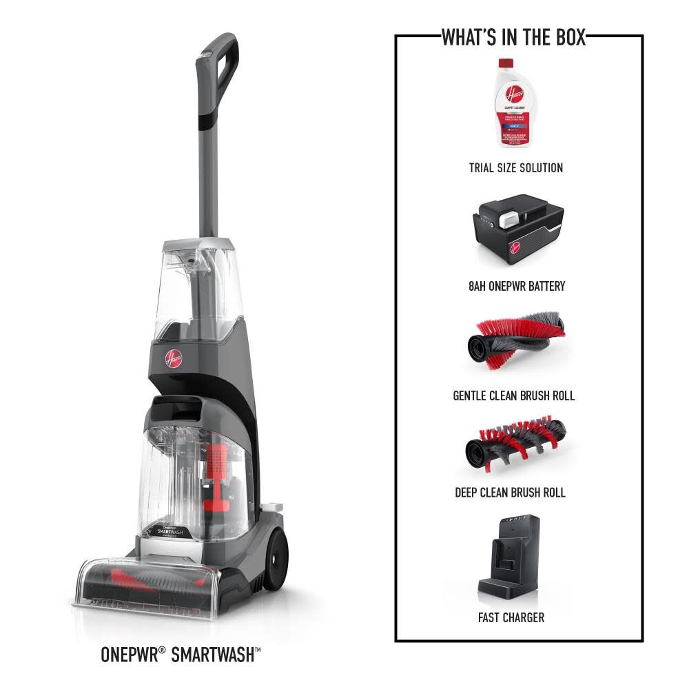 ONEPWR SmartWash Cordless Carpet Cleaner Machine, BH50700V BH50700V