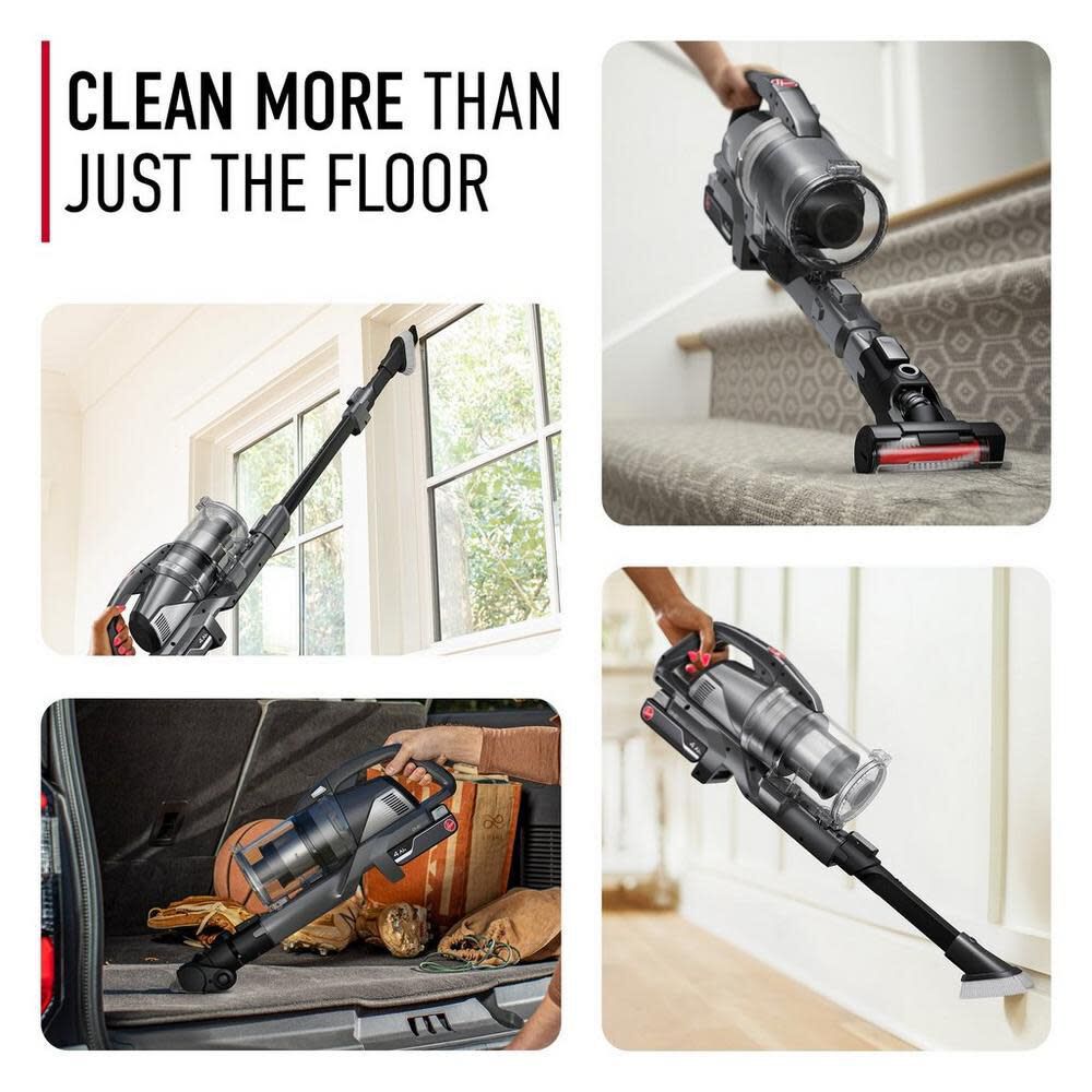 ONEPWR Stick Vacuum Emerge Complete with All-Terrain Dual Brush Roll Nozzle Cordless Kit BH53654VE