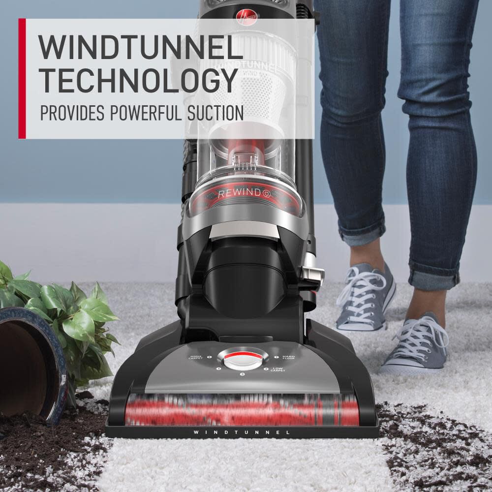 WindTunnel Cord Rewind Pro Upright Vacuum Cleaner UH71300