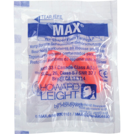 MAXIMUM Uncorded Foam Ear plug (Pair) MAX-1