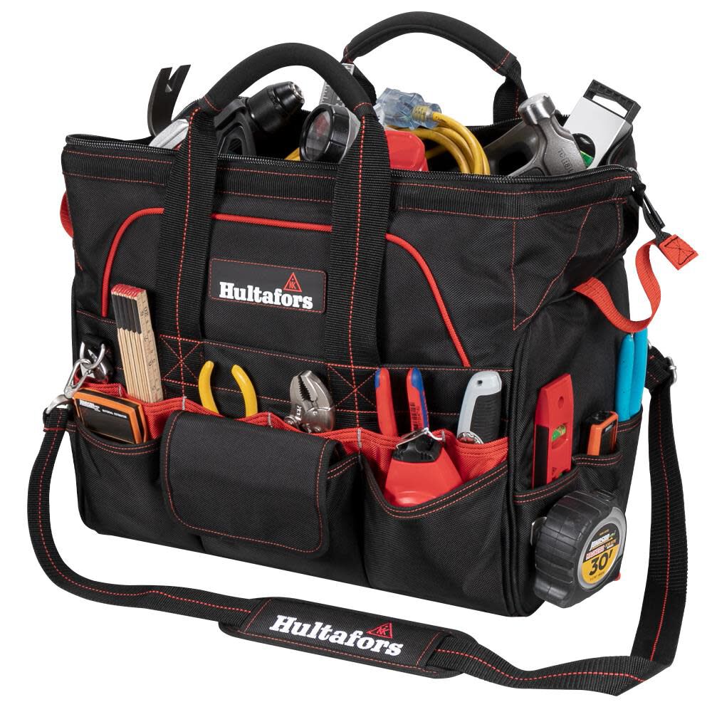 18 in Pro Contractors Closed-Top Tool Bag HT5553