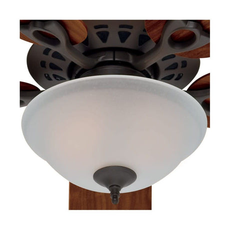Fan Astoria Ceiling Fan 52in New Bronze Medium Oak/Walnut 53057