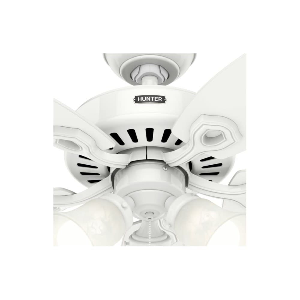 Builder Ceiling Fan 42in LED Indoor Snow White 52105