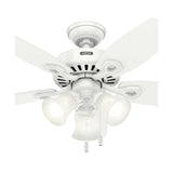 Builder Ceiling Fan 42in LED Indoor Snow White 52105