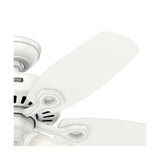 Builder Ceiling Fan 42in LED Indoor Snow White 52105