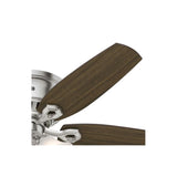 Builder Ceiling Fan 52in Brushed Nickel Brazilian Cherry 53328