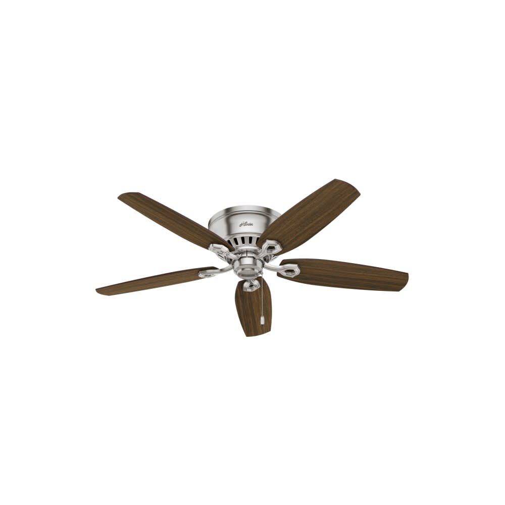 Builder Ceiling Fan 52in Brushed Nickel Brazilian Cherry 53328