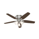 Builder Ceiling Fan 52in Brushed Nickel Brazilian Cherry 53328