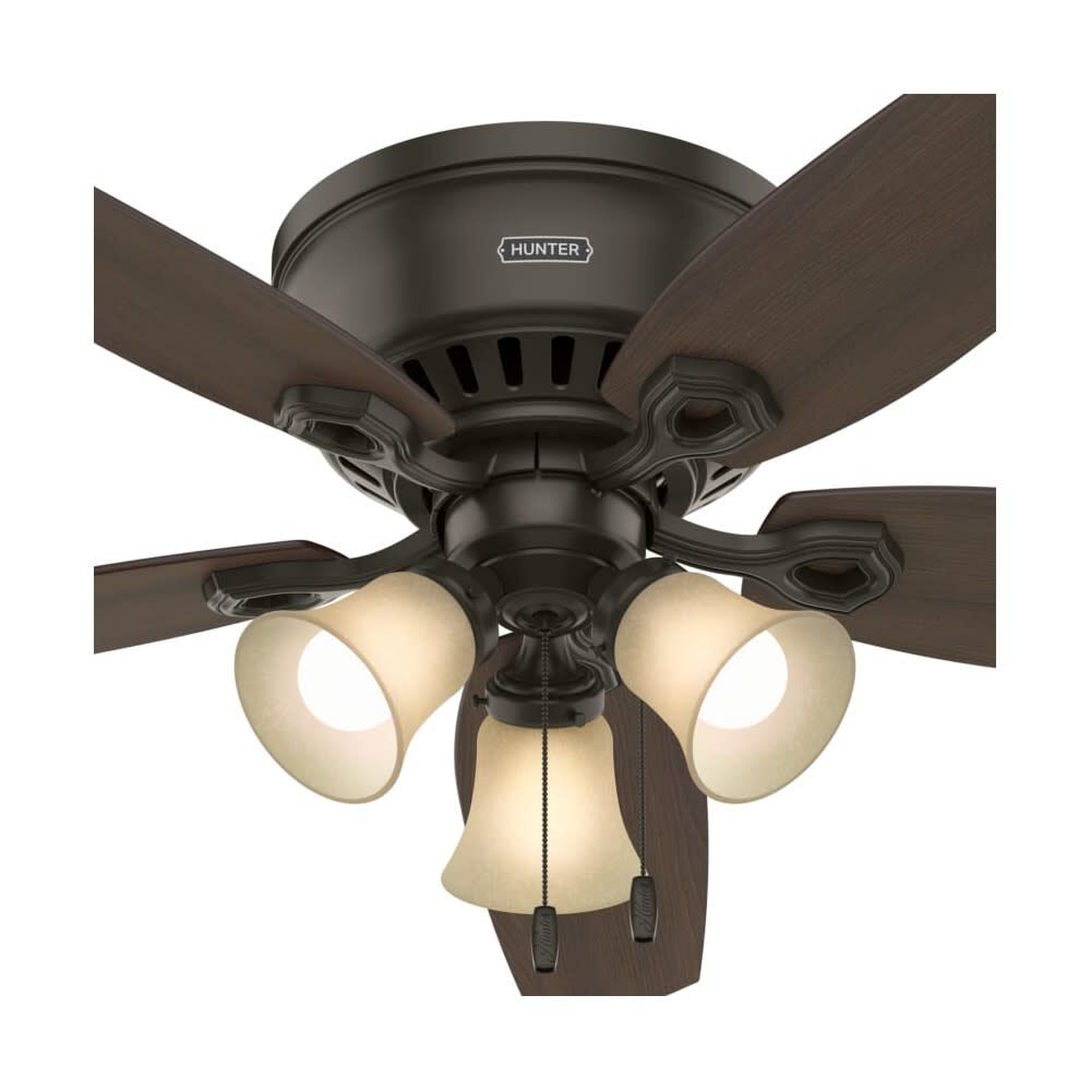 Builder Ceiling Fan 52in New Bronze Brazilian Cherry 53327