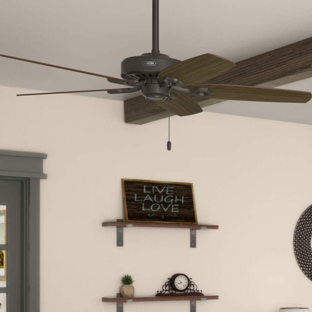 Builder Elite Ceiling Fan 52in Bronze Brazilian Cherry 53242