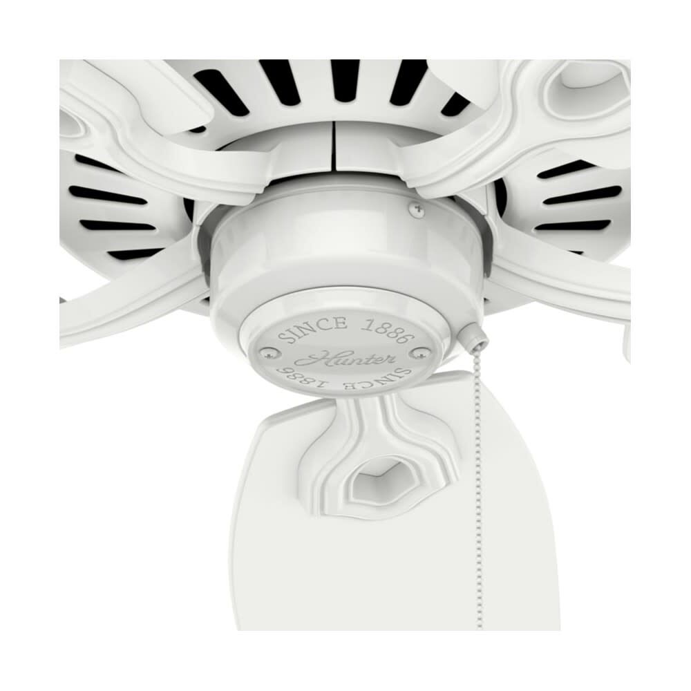 Builder Elite Ceiling Fan 52in Indoor Snow White 53240E