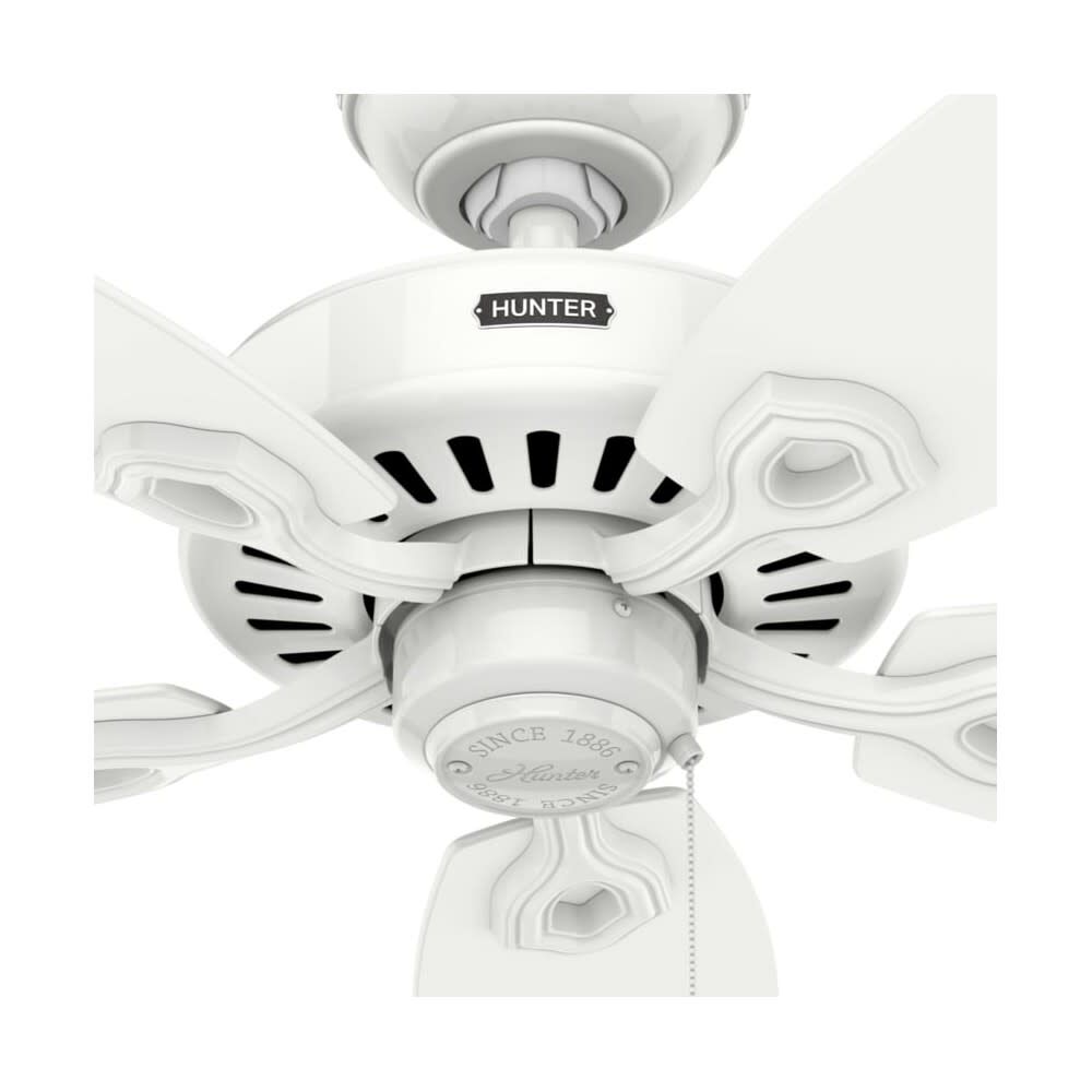 Builder Elite Ceiling Fan 52in Indoor Snow White 53240E