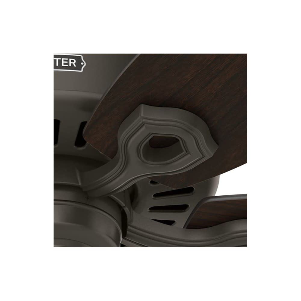 Builder Elite Ceiling Fan 52in New Bronze Stained Oak 53292