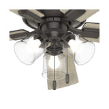 Crestfield Ceiling Fan 52in Bronze Bleached Grey Pine 54205