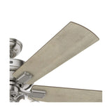 Crestfield Ceiling Fan 52in Nickel Bleached Grey Pine 54206