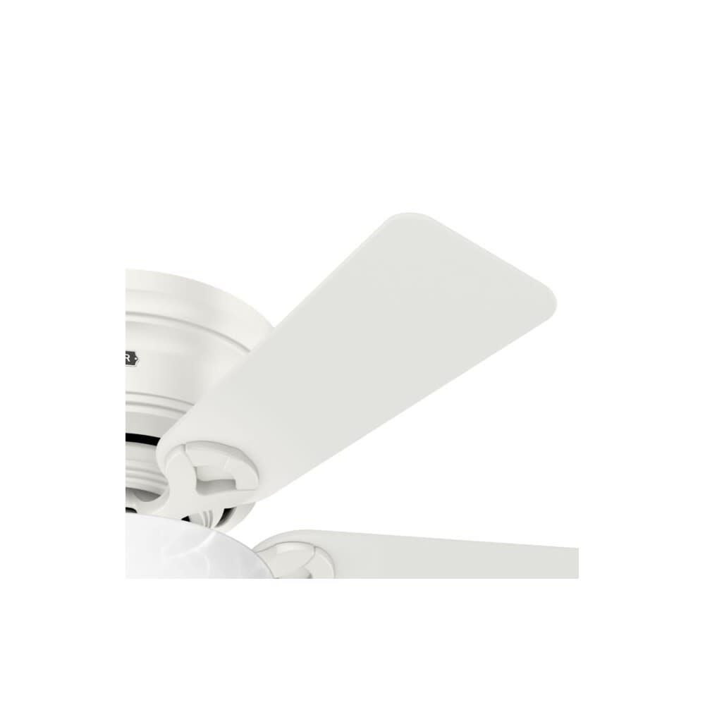 Haskell Ceiling Fan 42in Fresh White/Light Oak 52138