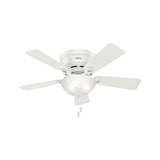 Haskell Ceiling Fan 42in Fresh White/Light Oak 52138