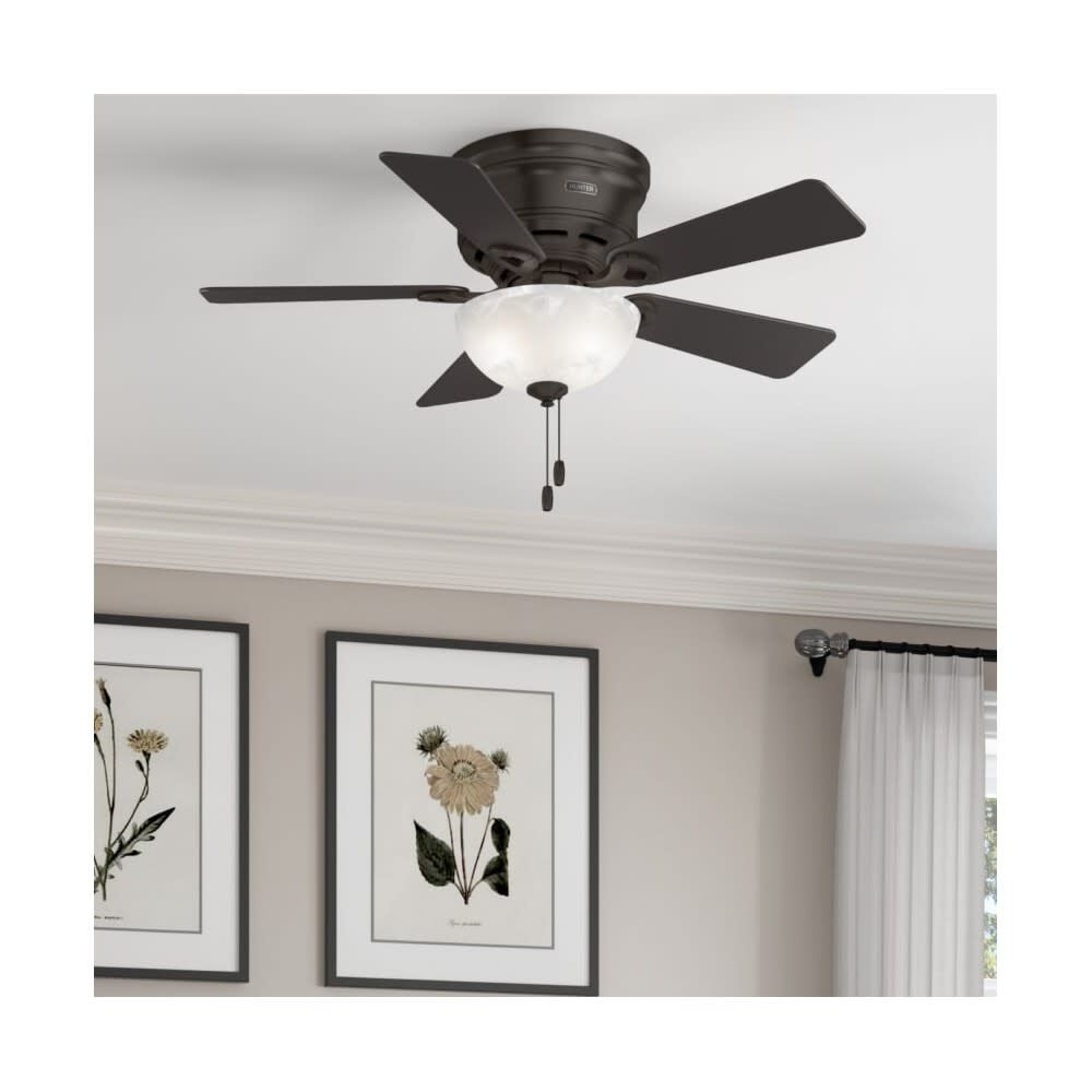 Haskell Ceiling Fan 42in Premier Bronze Dark Mocha 52137