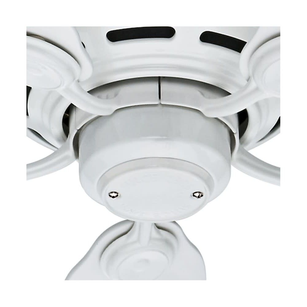 Low Profile IV Ceiling Fan 42in Indoor White Snow White 51059