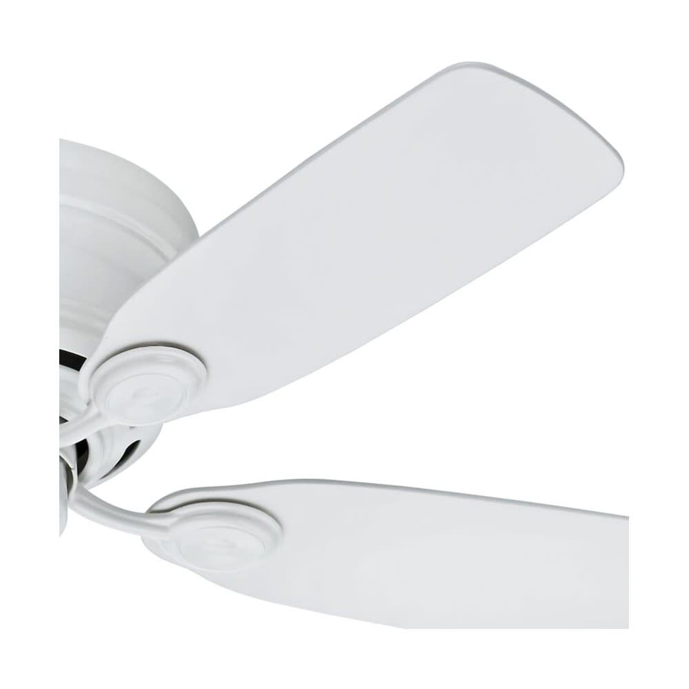 Low Profile IV Ceiling Fan 42in Indoor White Snow White 51059