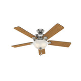 Fan Pros Best Ceiling Fan 52in Brushed Nickel Chestnut 53249E