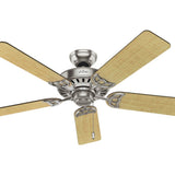 Studio Series Ceiling Fan 52in Brushed Nickel Cherry 53064