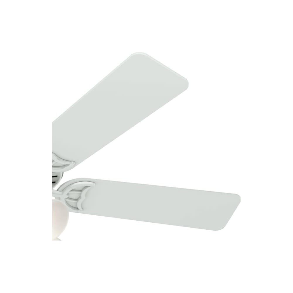 Studio Series Ceiling Fan 52in White White/Bleached Oak 53062