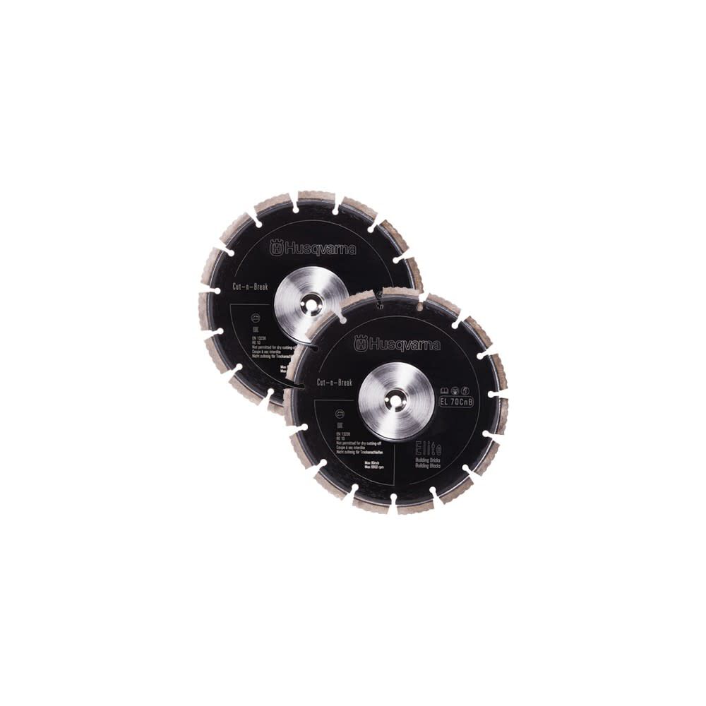 EL 10 CnB 9in Diameter Cut-n-Break Diamond Blade Set 597807901