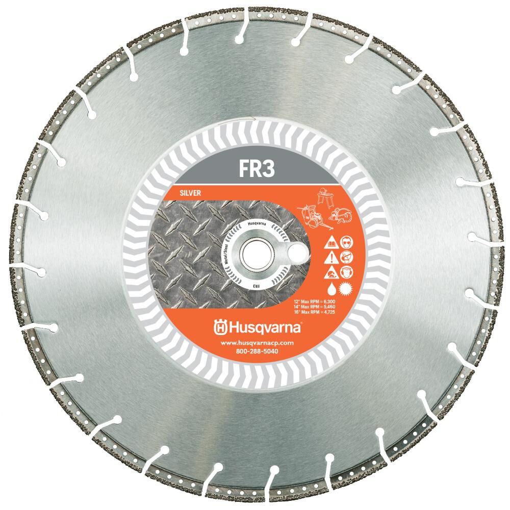 FR3 14In x .100In x 1In-20mm Diamond Blade 542777184