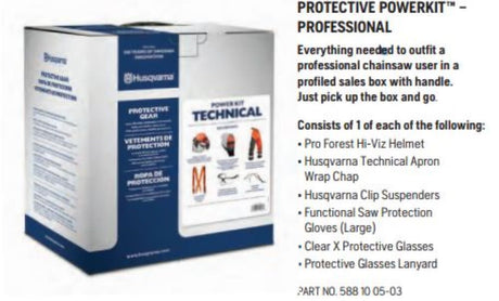 Protective POWERKIT Technical Professional PPE Kit 588 10 05-03