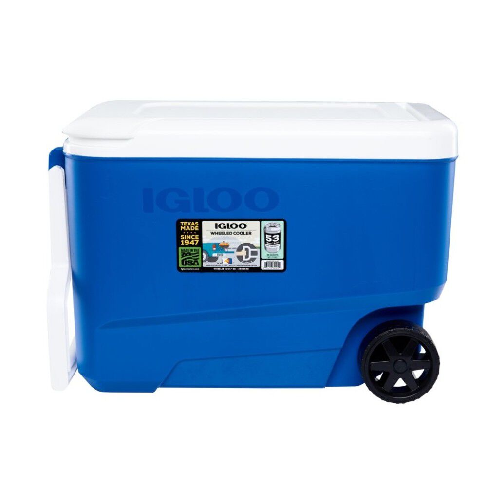 Wheelie Cool 38 Hard Cooler Majestic Blue 38qt 34482