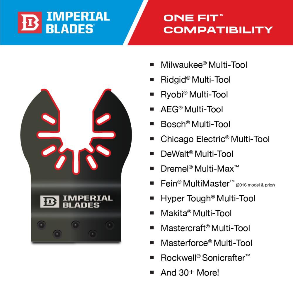 One Fit 1 1/4in Standard Wood & Nails Blade 1pc IBOA300-1