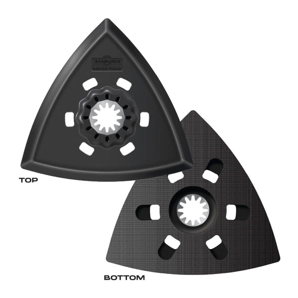 Starlock 3 1/2in Oscillating Triangle Sanding Pad 1pc IBSLTSP-1