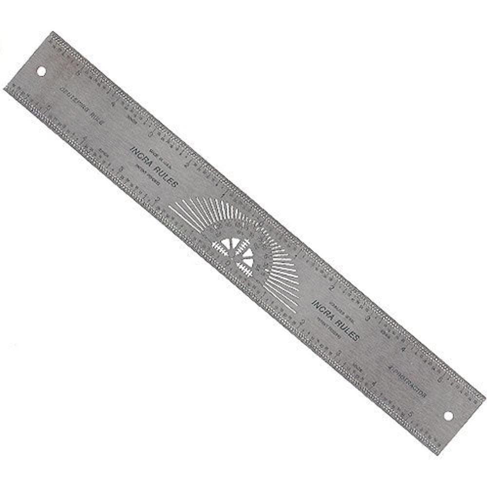 12in Precision Centering Ruler CENTER12