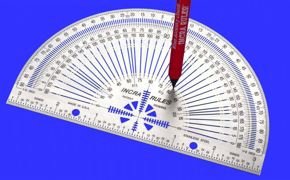 6in Precision Protractor PROTRAC06