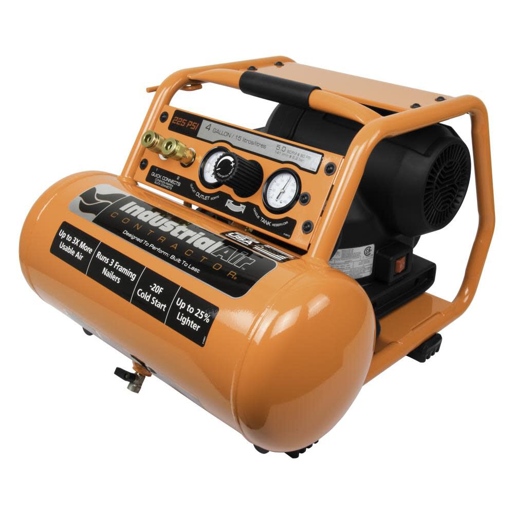 4 Gallon 1.7 HP Pro Crew Electric Air Compressor C041I