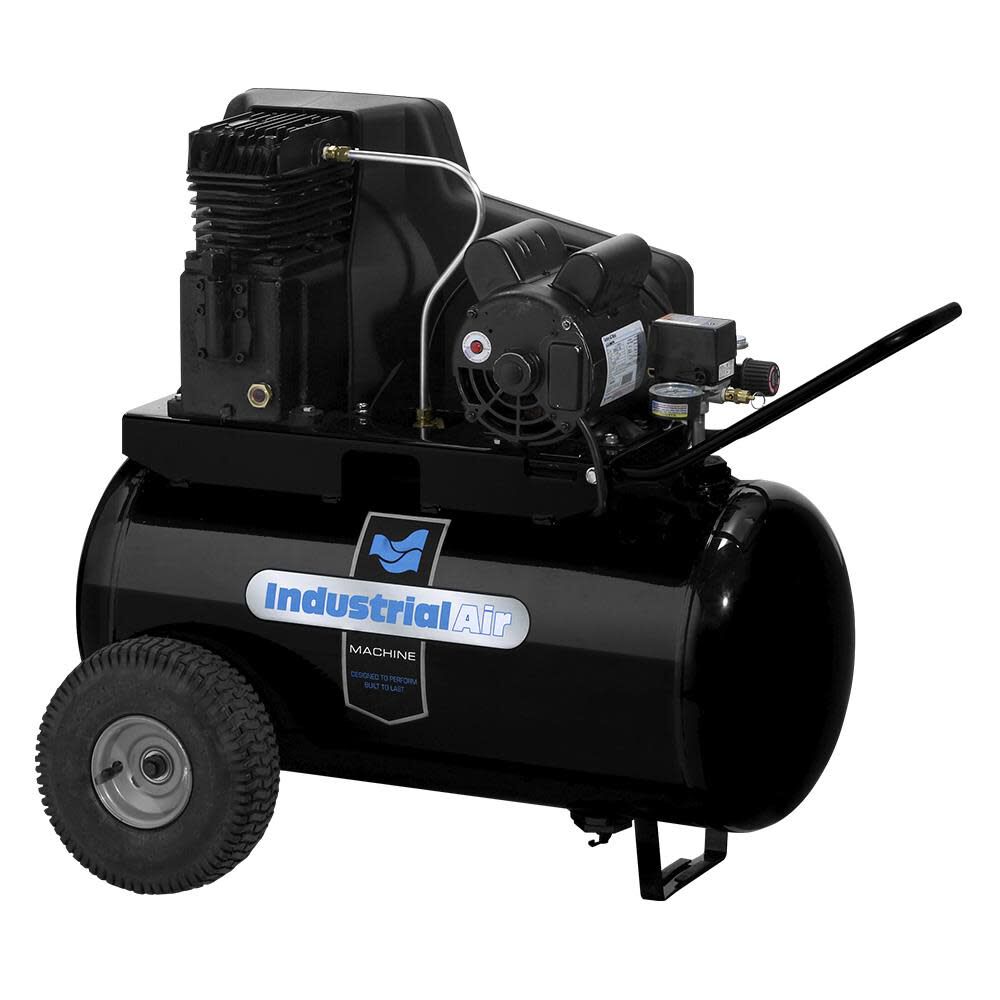 Compressor 1.9 HP Horizontal In Line Cast Iron Pump 20 Gallon IPA1882054