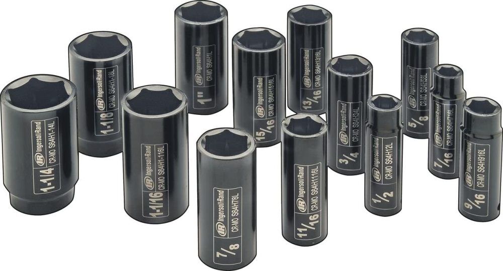 1/2in Drive Deep SAE Impact Socket Set 13pc SK4H13LN