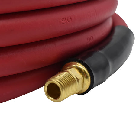 1/2 Inch X 25' Pneumatic Rhino Rubber Air Hose Red HA48-025H66