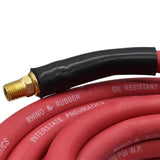 1/2 Inch X 25' Pneumatic Rhino Rubber Air Hose Red HA48-025H66