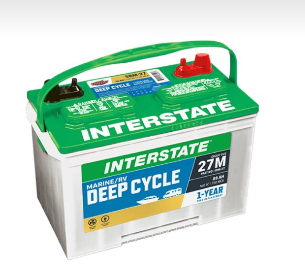 Marine RV Battery Deep Cycle 27M 88AH SRM-27